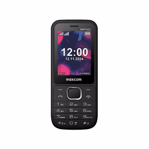 Matkapuhelin - MAXCOM MM 142L musta