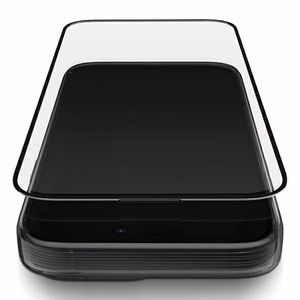Uniq Optix Vivid glass for iPhone 15 Pro with applicator