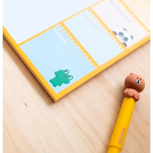 Line Friends A5 -kalenteri