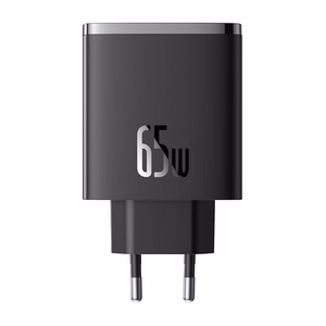 Baseus OS-Cube Pro seinälaturi 2x USB-C + USB 65W musta