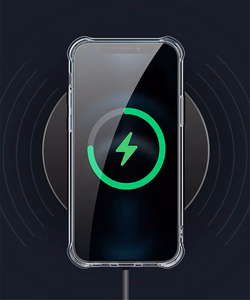 TEL PROTECT MagSilicone Suojakuori iPhone 13 Pro:lle läpinäkyvä