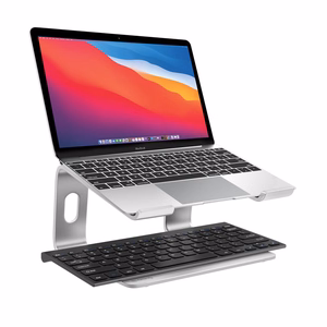 Crong AluBench aluminium laptop stand, silver