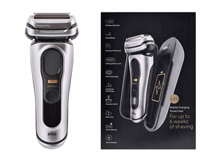 Braun Series 9 Pro 9577cc – teräverkkoparranajokone, hopea