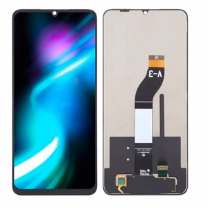 LCD-näyttö Xiaomi Redmi 14C/Redmi A4/Poco C75 kosketusnäytöllä musta ORG