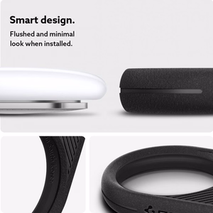 Spigen Vault Suojakuori Apple AirTag -laitteelle - mattamusta