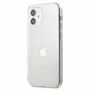 Guess GUHCP12S3D4GTR iPhone 12 mini 5.4" transparent hardcase 4G 3D Pattern Collection