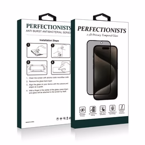 Karkaistu lasi 2.5D Privacy Perfectionists Samsung S928 S24 Ultra musta