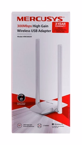Mercusys 300Mbps High Gain Wireless USB Adapter
