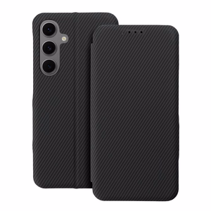 Flip-suojakuori Samsung S25 PLUS:lle Folio Side Magnet musta