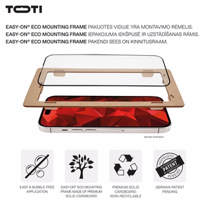 PREMIUM TEMPERED screen protector glass 3D full cover for Apple iPhone 17/16 Pro