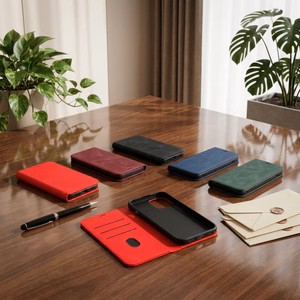 Smart Suede case for Xiaomi Redmi 14C 4G/ 14C 5G / Redmi A4 / POCO C75 red