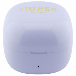 Wireless earphones OWS Guess Mini Classic purple