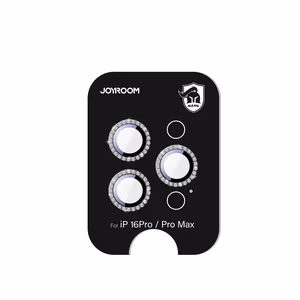 Joyroom JR-MSJ0307 Lasi Näytönsuoja iPhone 16 Pro/16 Pro Max linsseihin - musta