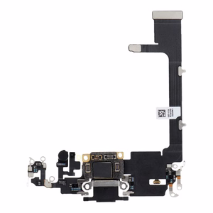 Latausliitin USB IPHONE 11 Pro musta (käytetty)