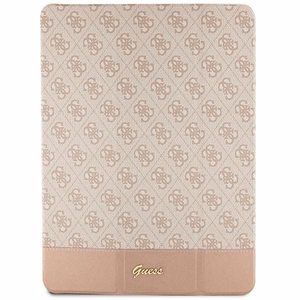 Guess 4G Stripe Allover Suojakuori iPad Pro 12.9":lle - vaaleanpunainen