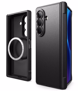 Ringke Onyx Flap MagSafe suojakuori mallille Samsung Galaxy Z Fold 8 Ultra – musta