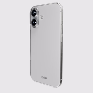 SBS Skinny -suojakuori iPhone 17:lle - läpinäkyvä