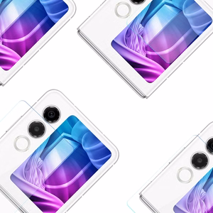 Nubia Flip 2 (front) – 3mk Silky Matt Pro puhelimen näytönsuoja
