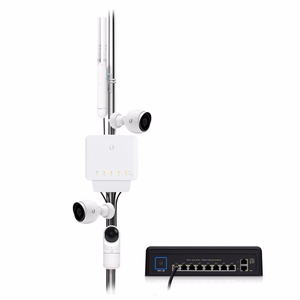 Kytkin Ubiquiti USW-FLEX 5x10/100/1000Base-T 5 PoE-porttia 15,4W USW-FLEX