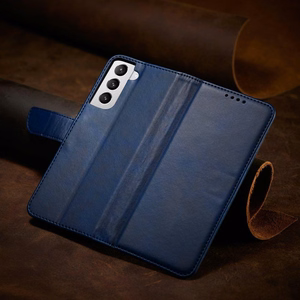 Magnet Case Elegant Case Cover Flip Cover Samsung Galaxy S22 + (S22 Plus) Blue