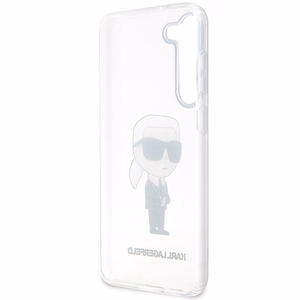 Karl Lagerfeld KLHCS23MHNIKTCT S23+ S916 läpinäkyvä kovakuori Ikonik Karl Lagerfeld