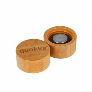 Quokka Storm lasinen juomapullo, 700 ml, kastanjanruskea