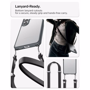Spigen Ultra Hybrid suojakuori Samsung Galaxy S26:lle puoliläpinäkyvä