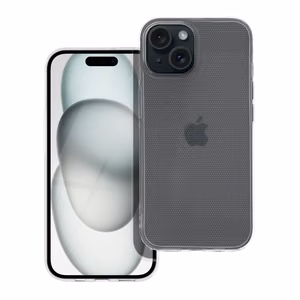 Suojakuori iPhone 15:lle Clear Case 2 mm läpinäkyvä