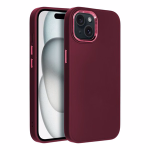 Frame Suojakuori iPhone 15:lle violetti