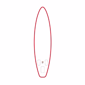 FunWater SUP-lauta SUPFW69C 3,35m (punavalkoinen)