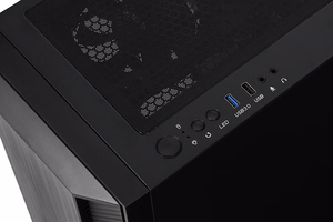 iBox CETUS 906 Midi Tower musta tietokonerunko