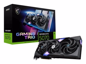 MSI GAMING GeForce RTX 5070 12G TRIO OC NVIDIA 12 GB GDDR7 näytönohjain