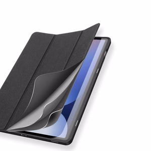 Dux Ducis Domo PU Leather Case with Stand for Samsung Tab S10+ / S9+ / S9 FE+ - Black