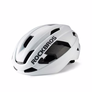Rockbros LK-15 Carbon Fiber -pyöräilykypärä, 58–62 cm, valkoinen
