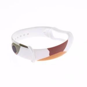 Hihna Moro bändi Xiaomi Mi Band 5 / 6 silikonihihna katsella rannekoru malli 4