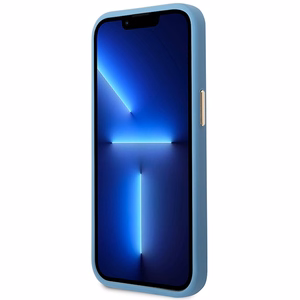 Guess GUHMP14LU4GPRB iPhone 14 Pro 6.1 sininen/sininen kovakuori 4G Logo Plate MagSafe