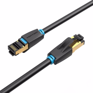 PATCH CABLE CAT.8 SFTP/3M BLACK IKABI VENTION