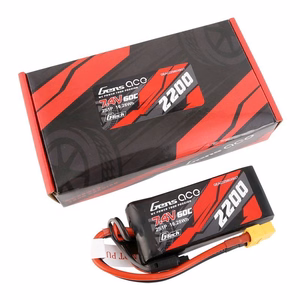 GensAce G-Tech LiPo 2200 mAh 7,4 V 60C 2S1P XT60 -akku