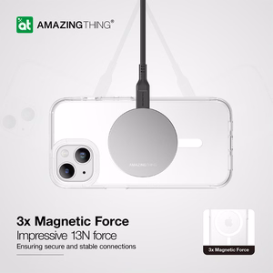 Amazing Thing Minimal Magsafe Case 6.6FT IP156.7MMINCL for Iphone 15 Plus transparent