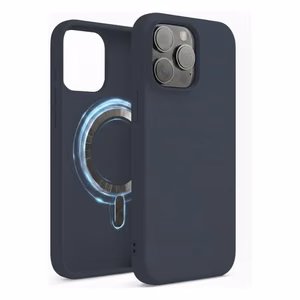 Puhelimen suojakuori „TM MagSafe Silicone“ iPhone 14 Pro Max / Storm Blue /