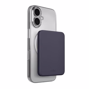 Puro 4200mAh erittäin ohut MagSafe USB-C-yhteensopiva varavirtalähde - harmaa