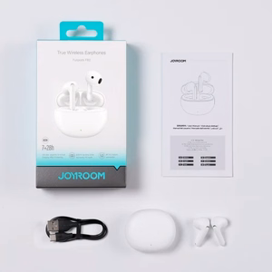 Bluetooth Hands Free Joyroom "JR-FB2" White (Bluetooth 5.3)