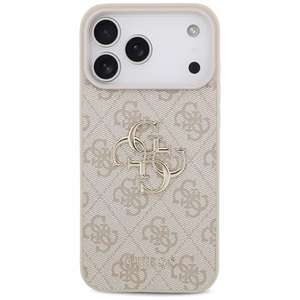 Guess 4G Big Logo -suojakuori iPhone 17 Pro Max - pinkki