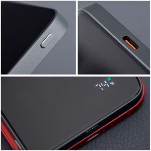 Varavirtalähde MagSafella Forcell F-Energy SuperSlim F5K8 QC4.0 PD3.0 15W 5000 mAh musta