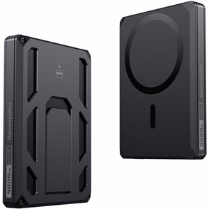 Ulkoinen akku Veger Wallet Tracker W0582 MFi PD 20W 5000 mAh musta