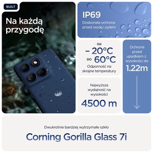 Motorola edge 60 16.9 cm (6.67") Dual SIM Android 15 5G USB Type-C 12 GB 512 GB 5200 mAh Blue