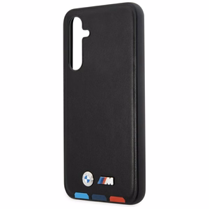 BMW BMHCSA5422PTDK Samsung Galaxy A54 musta/musta Leather Stamp Tricolor