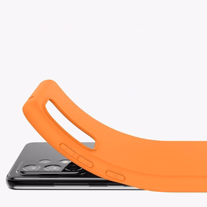 Silikonikotelo Pehmeä joustava kumisuojus Samsung Galaxy A22 4G vaaleanpunainen vaaleanpunainen