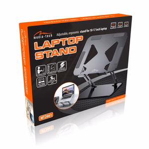 MEDIA-TECH kannettavan tietokoneen teline LAPTOP STAND