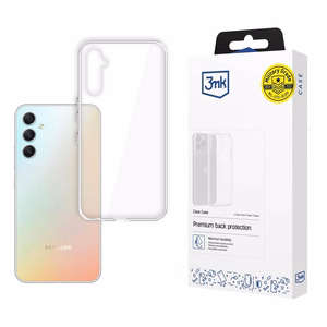 3mk Clear Suojakuori Samsung Galaxy A34 5G:lle läpinäkyvä